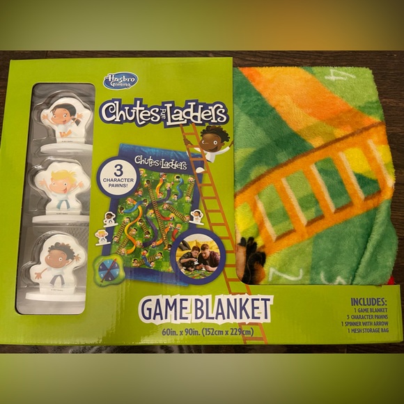 Hasbro Toys New Chutes And Ladders Game Blanket Poshmark